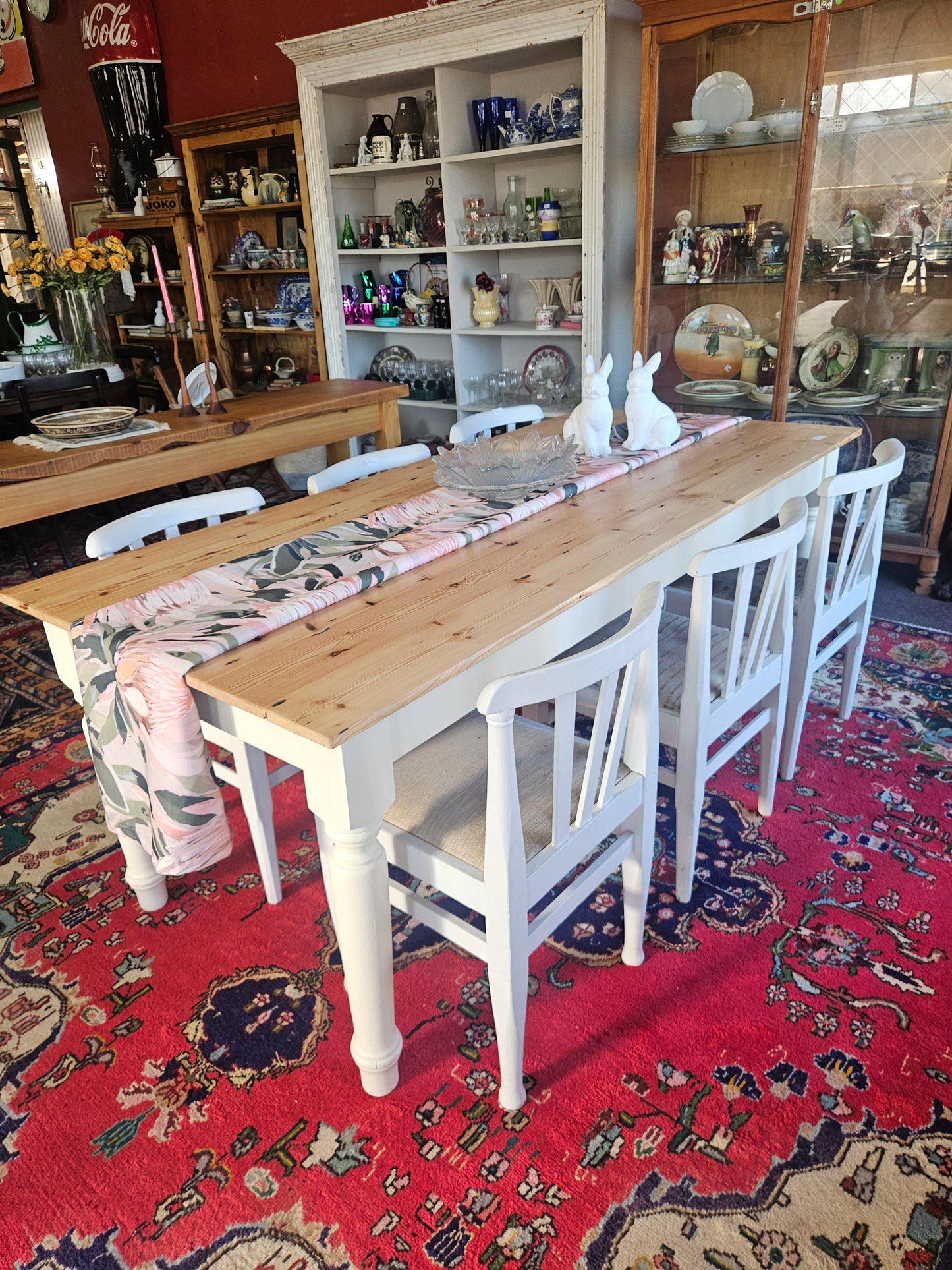 8-seater oregan dining room table