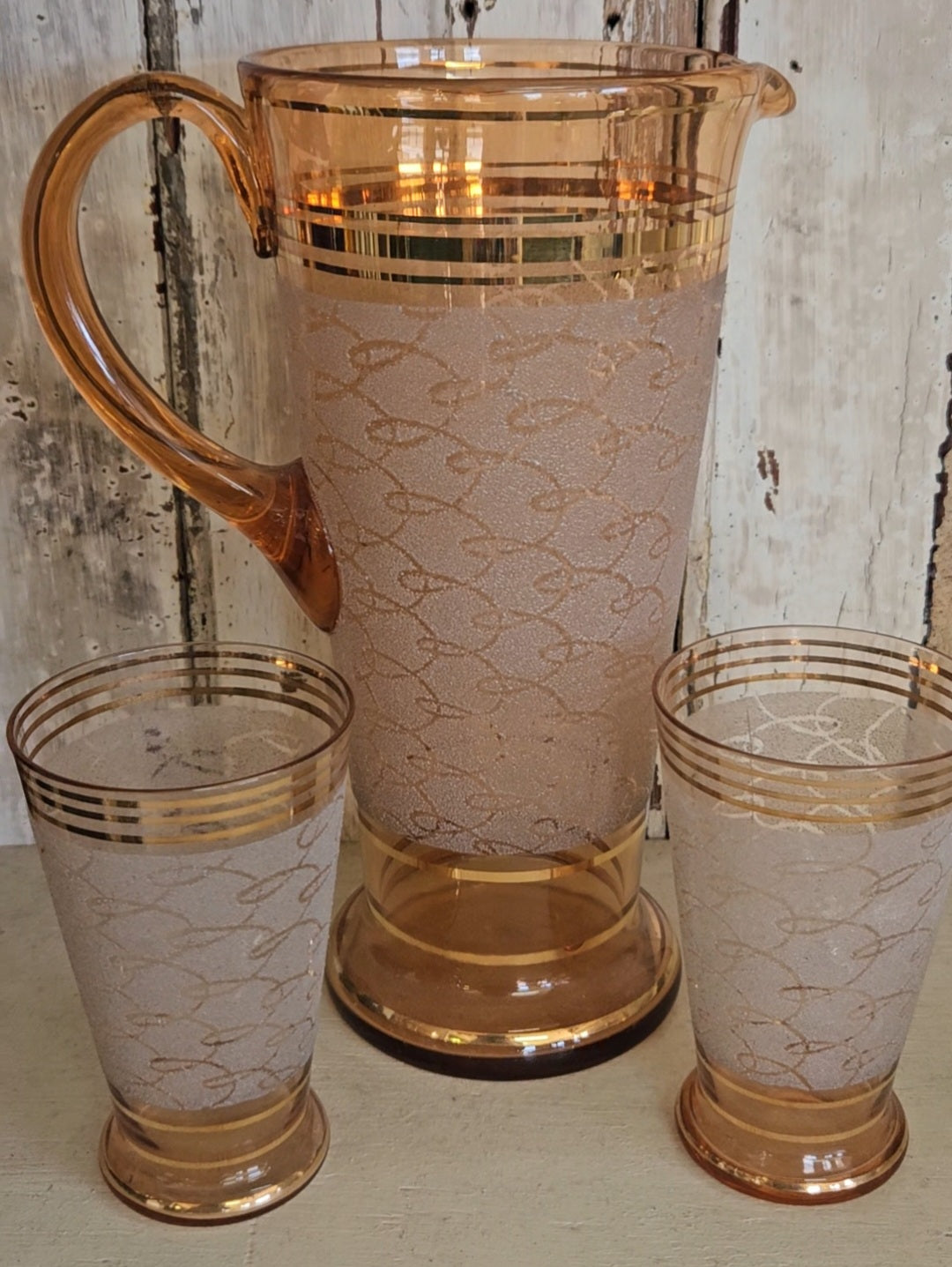 Jug and glasses set