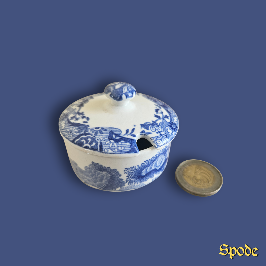 Spode mustard pot