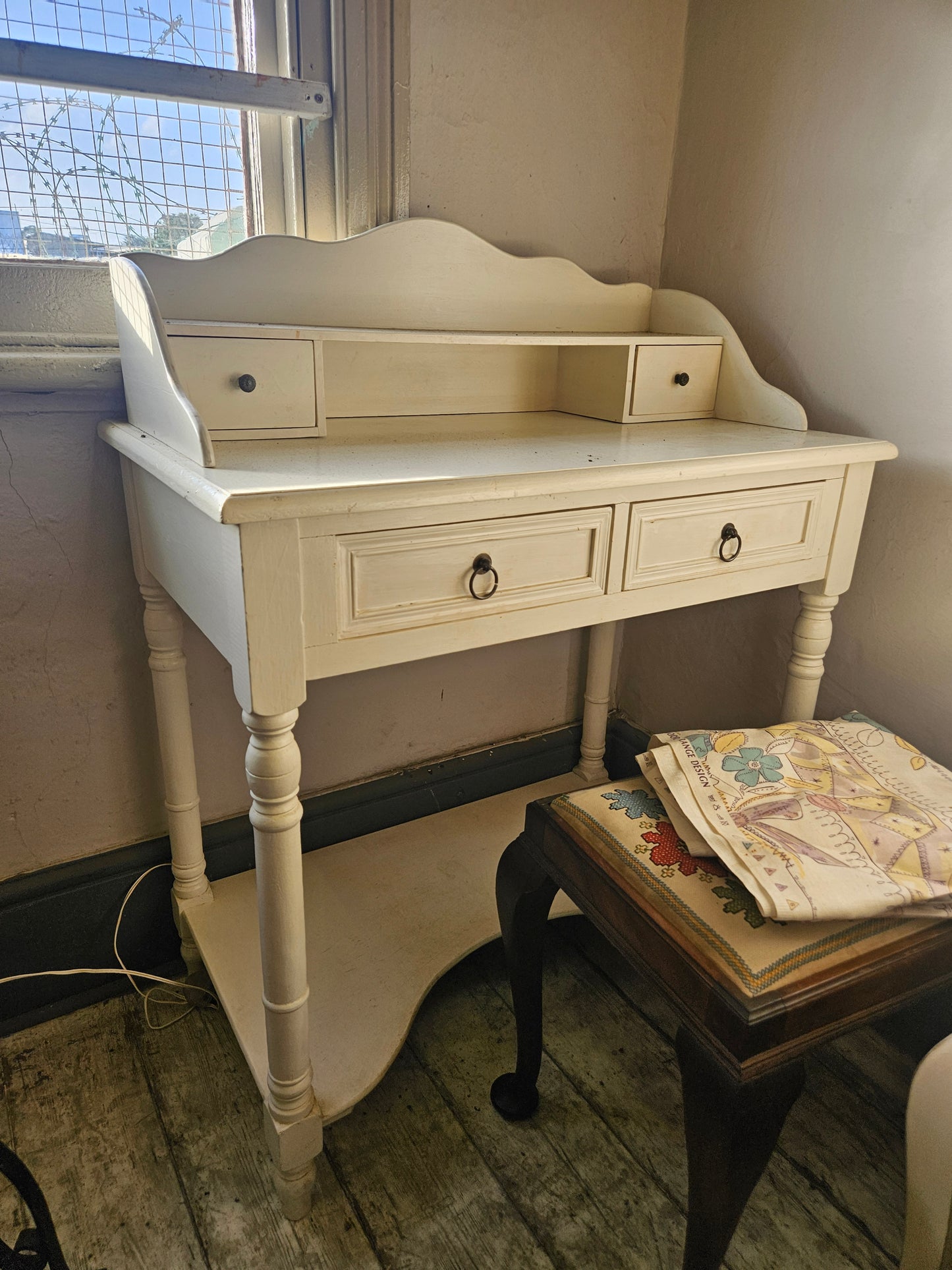 Painted dressing table