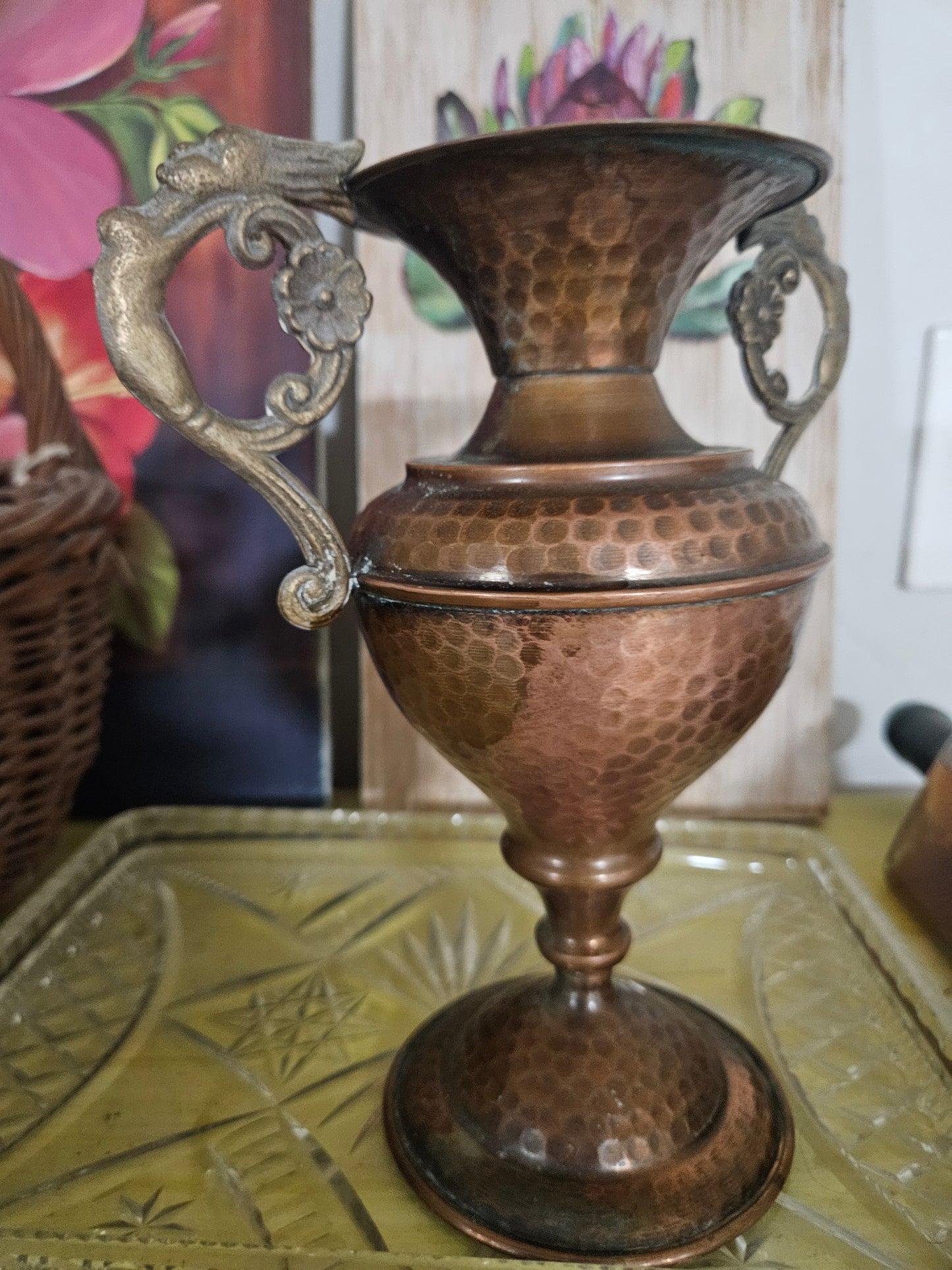 Copper vase