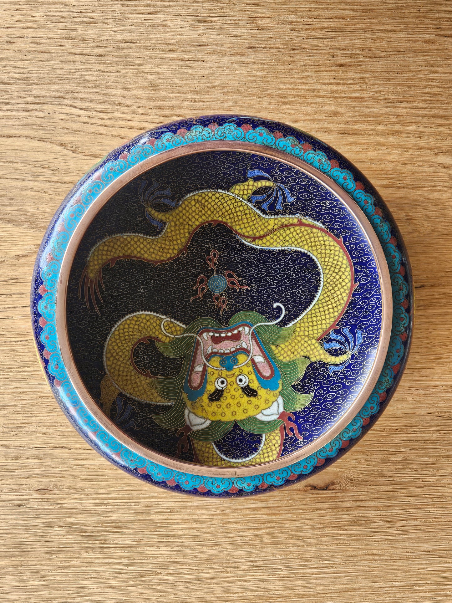 Cloissone bowl
