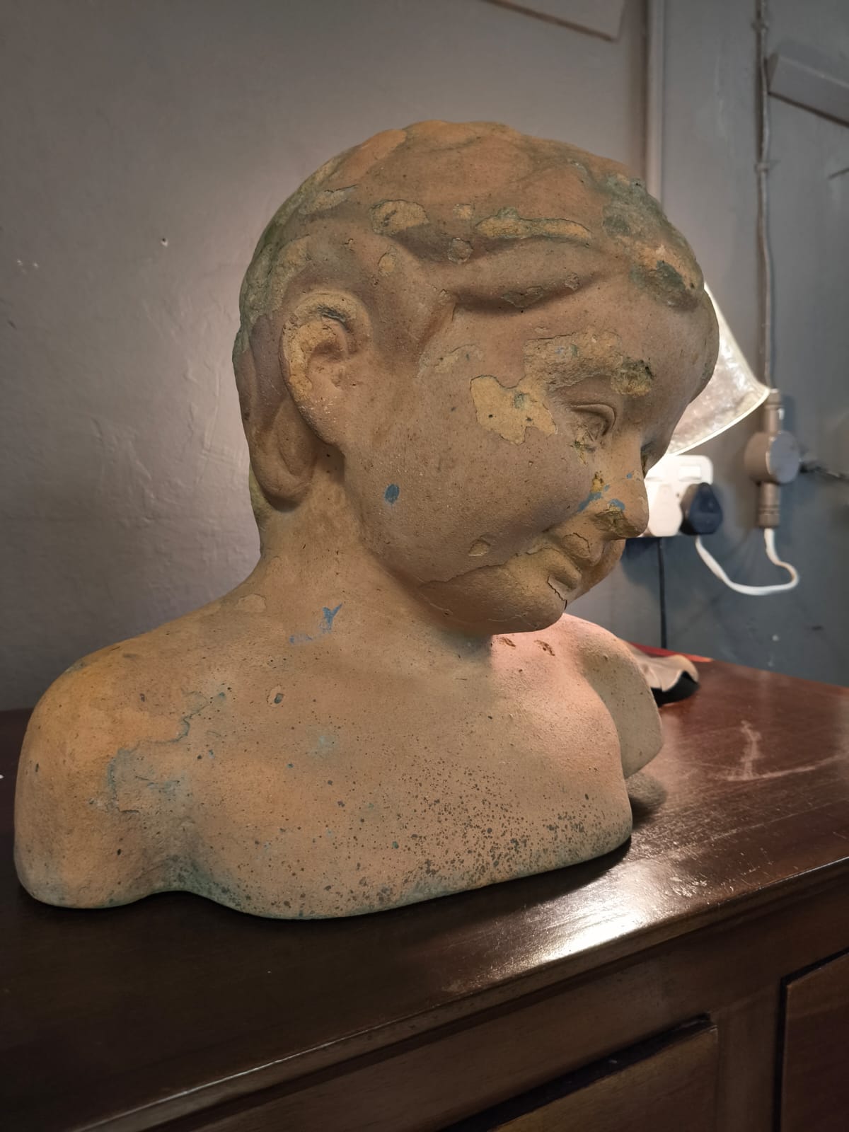 Teracotta bust