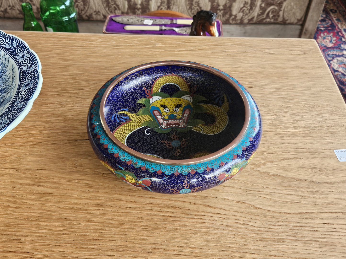 Cloissone bowl
