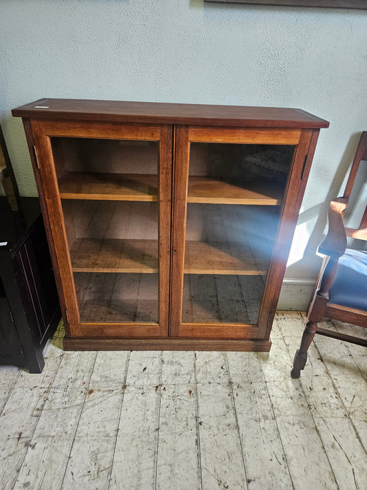 Bookcase with glass doors