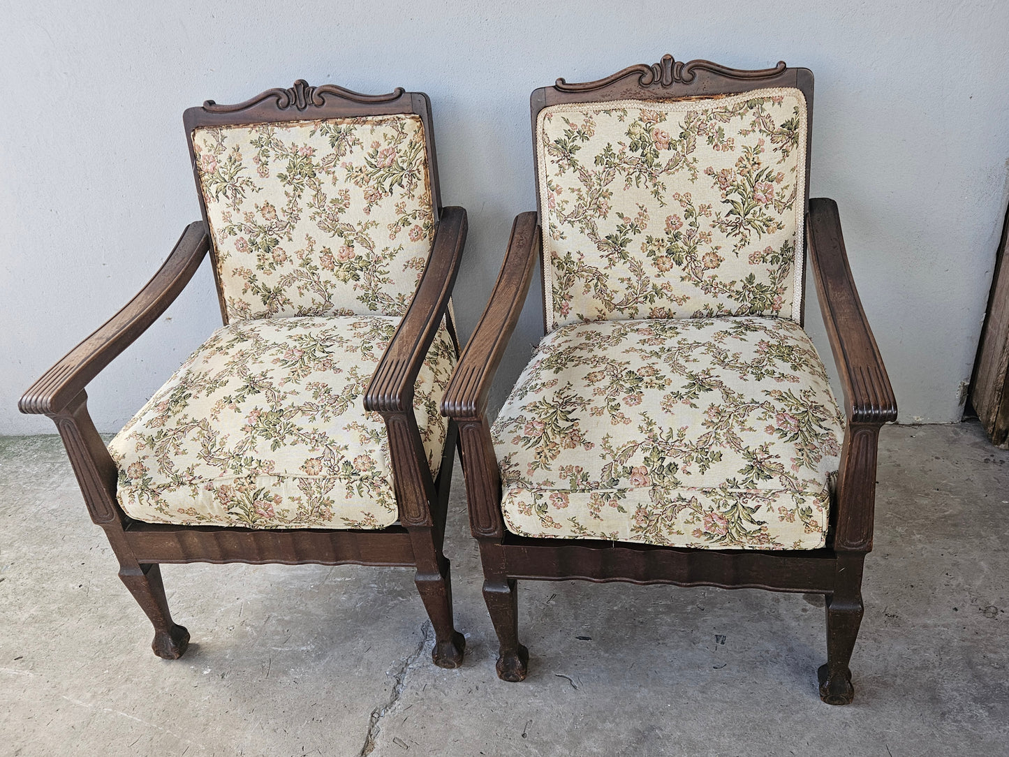 Pair of Fireside chairs