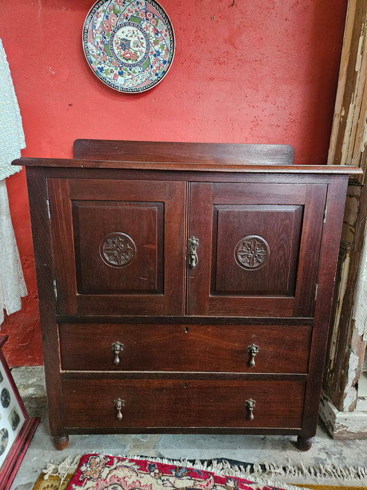 Teak cabinet