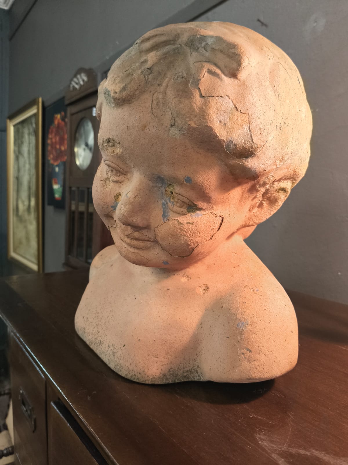 Teracotta bust