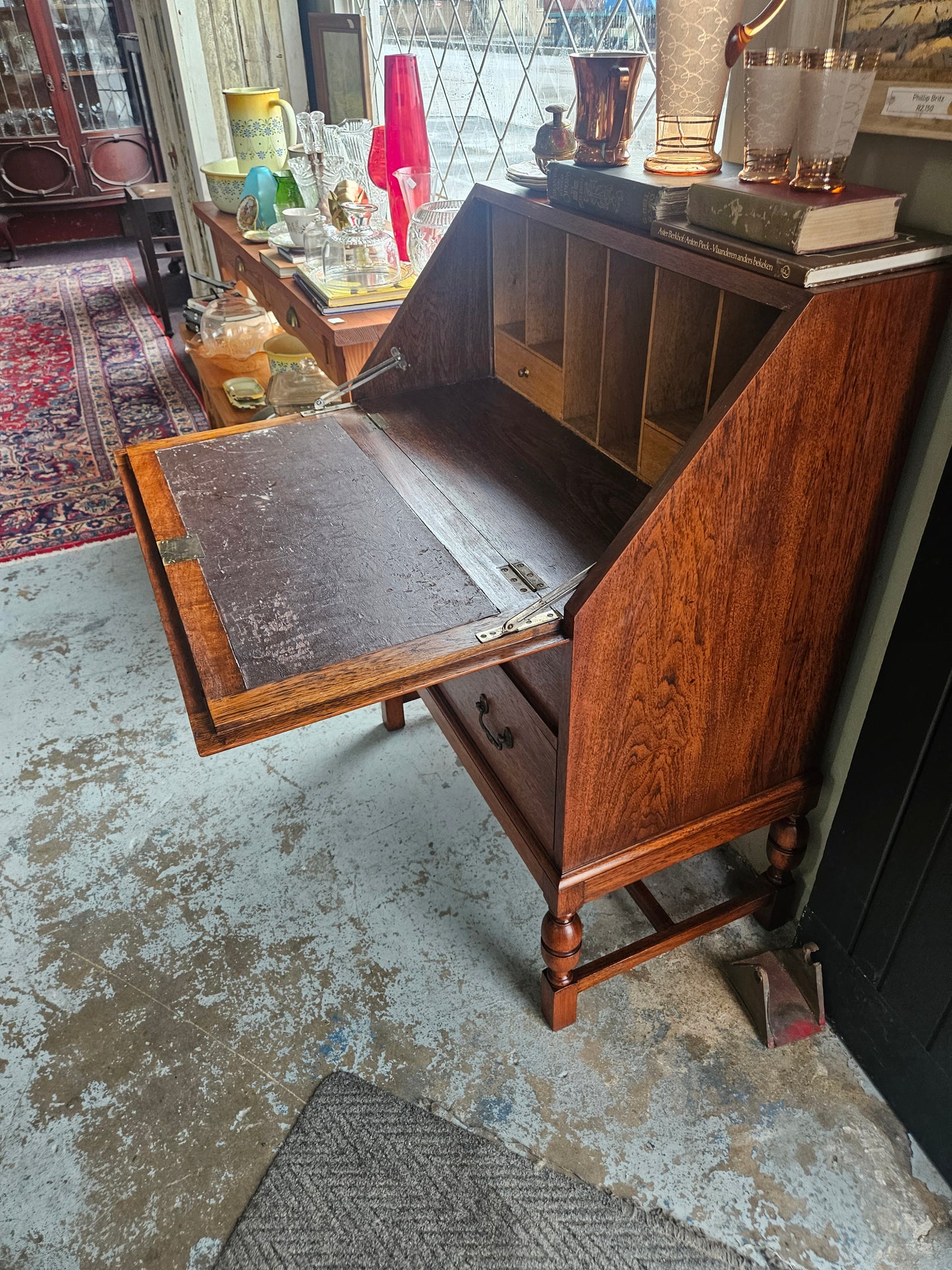 Antique writing bureau