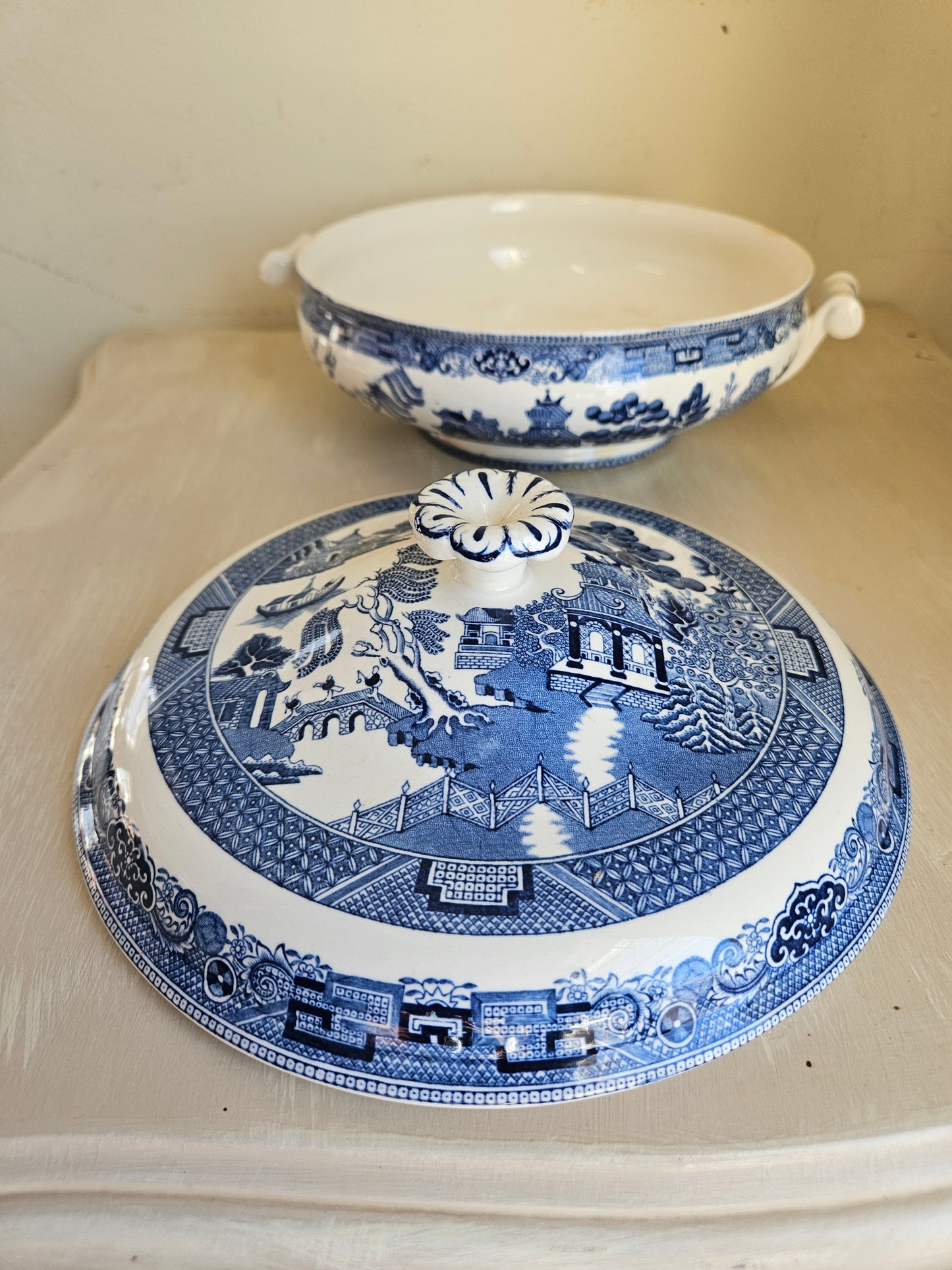 Wedgwood Willow pattern tureen