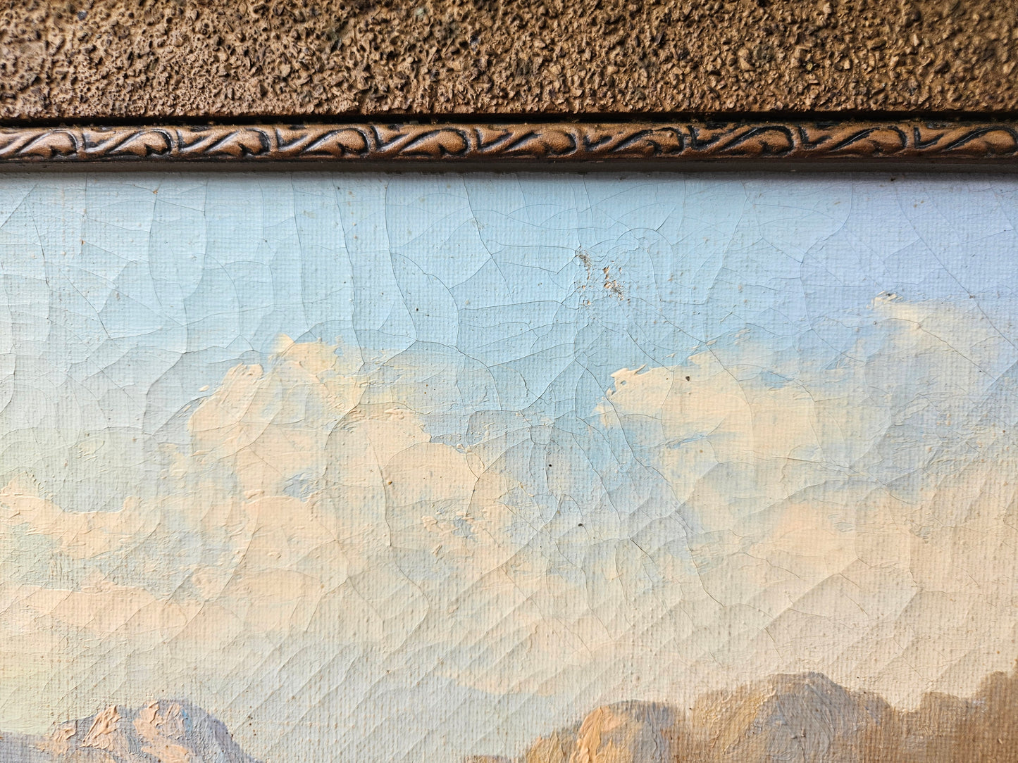 Vintage landscape Painting by Montague Moriarty