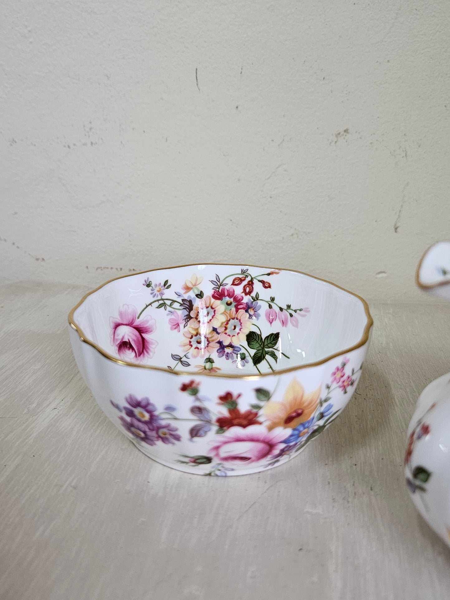 Royal Crown Derby milk jug and sugar bowl