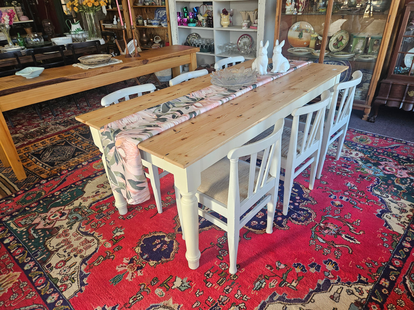 8-seater oregan dining room table