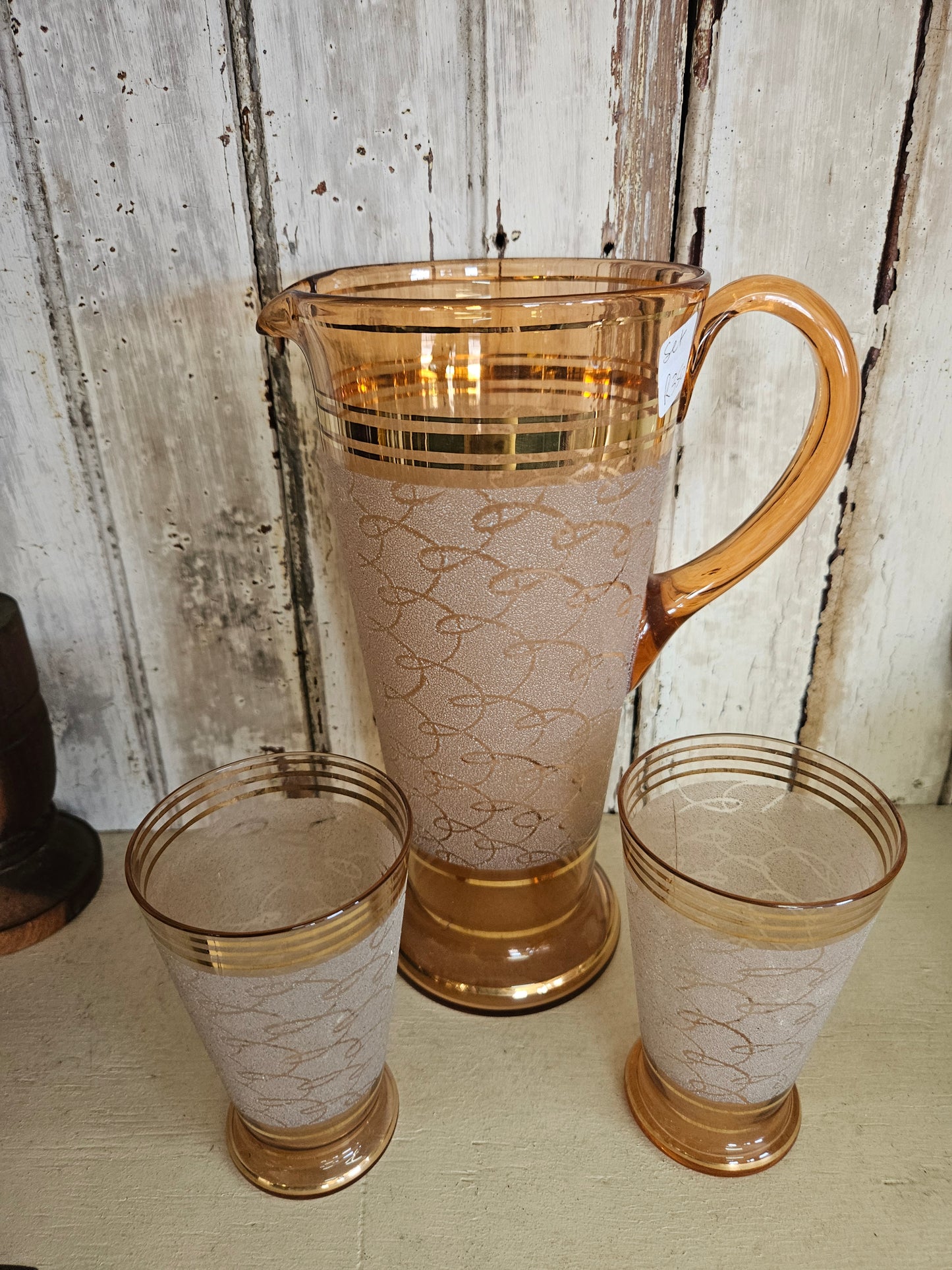 Jug and glasses set