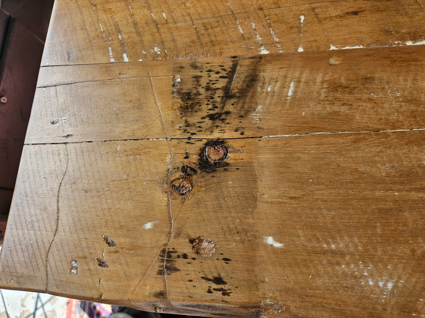 Yellowwood dining table