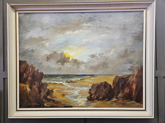 Seascape painting