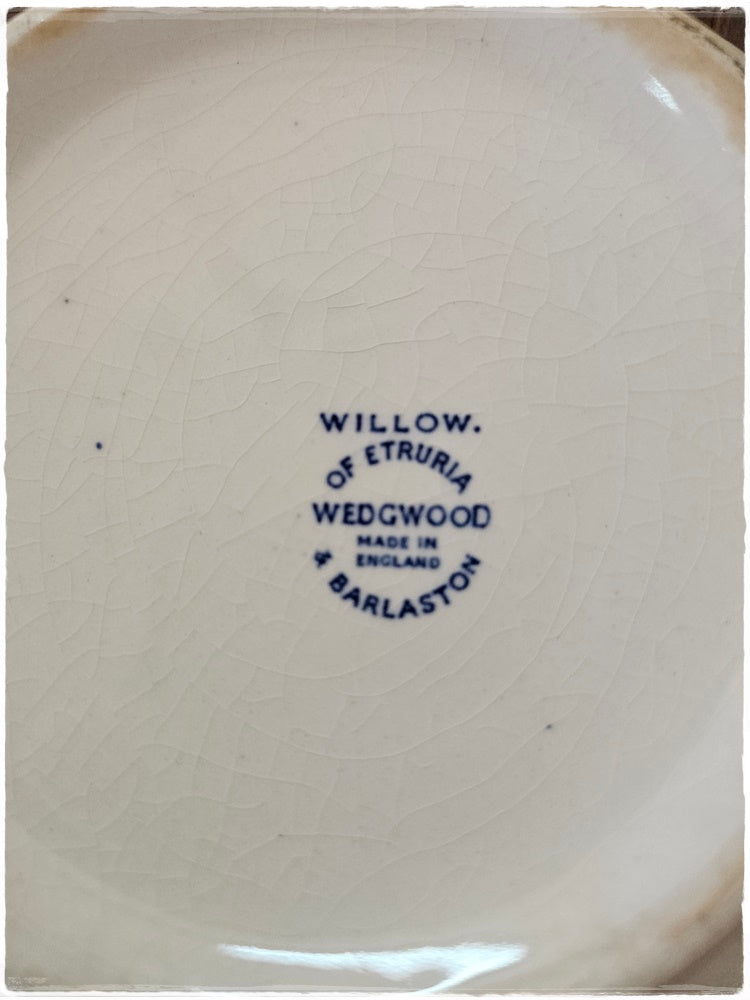 Pair of Wedgwood blue and white bowls