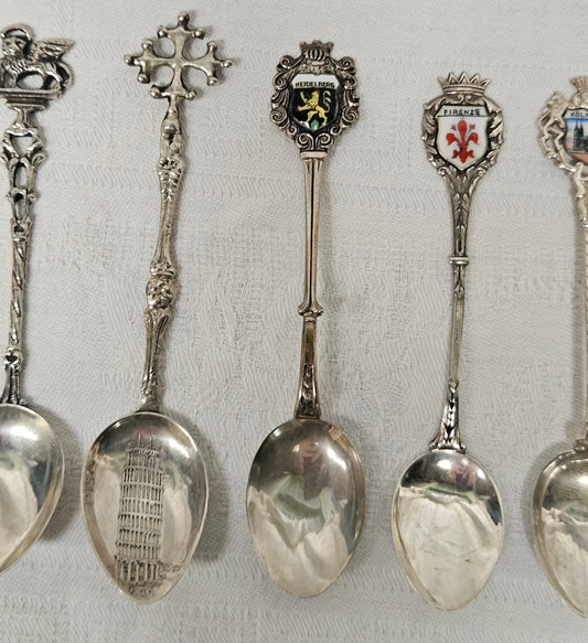 10x souvenir spoons