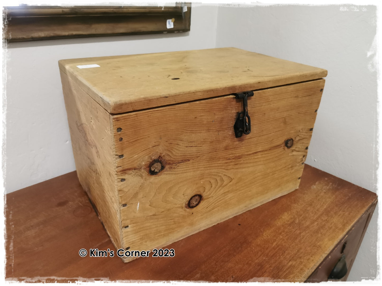 Wooden Box with lid